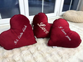 Load image into Gallery viewer, Heart Velvet Cushion- Perfect for Decoration and Gift