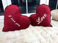 Load image into Gallery viewer, Heart Velvet Cushion- Perfect for Decoration and Gift