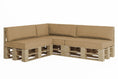 Load image into Gallery viewer, Classic garden cushions for EU pallet furniture