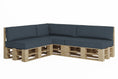 Load image into Gallery viewer, Classic garden cushions for EU pallet furniture