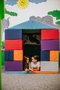 Load image into Gallery viewer, Foam blocks house