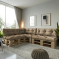Load image into Gallery viewer, Garden cushions for EU pallet furniture - OSLO