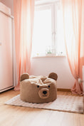 Load image into Gallery viewer, Cozy Bear Pouf – A Soft and Playful Addition to Any Room