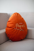 Load image into Gallery viewer, Velvet Easter Joy – Soft Decorative Pillows, Spring Harmony, Multilingual Easter Egg Pillows with Embroidery