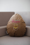 Load image into Gallery viewer, Velvet Easter Joy – Soft Decorative Pillows, Spring Harmony, Multilingual Easter Egg Pillows with Embroidery