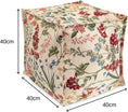 Load image into Gallery viewer, Pouffe footrest Spring meadow