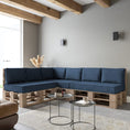 Load image into Gallery viewer, Classic garden cushions for EU pallet furniture