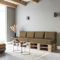 Load image into Gallery viewer, Classic garden cushions for EU pallet furniture