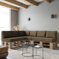 Load image into Gallery viewer, Classic garden cushions for EU pallet furniture