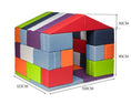 Load image into Gallery viewer, Foam blocks house