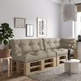 Load image into Gallery viewer, Garden cushions for EU pallet furniture OSLO - UV resistant