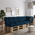 Load image into Gallery viewer, Garden cushions for EU pallet furniture OSLO - UV resistant