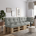 Load image into Gallery viewer, Garden cushions for EU pallet furniture OSLO - UV resistant