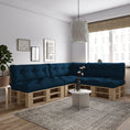 Load image into Gallery viewer, Garden cushions for EU pallet furniture OSLO - UV resistant