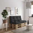 Load image into Gallery viewer, Garden cushions for EU pallet furniture OSLO - UV resistant