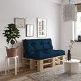 Load image into Gallery viewer, Garden cushions for EU pallet furniture OSLO - UV resistant