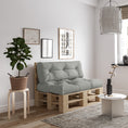 Load image into Gallery viewer, Garden cushions for EU pallet furniture OSLO - UV resistant