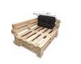 Load image into Gallery viewer, Garden cushions for EU pallet furniture OSLO - UV resistant