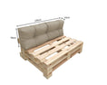 Load image into Gallery viewer, Garden cushions for EU pallet furniture OSLO - UV resistant