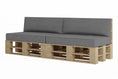 Load image into Gallery viewer, Classic garden cushions for EU pallet furniture