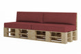 Load image into Gallery viewer, Classic garden cushions for EU pallet furniture