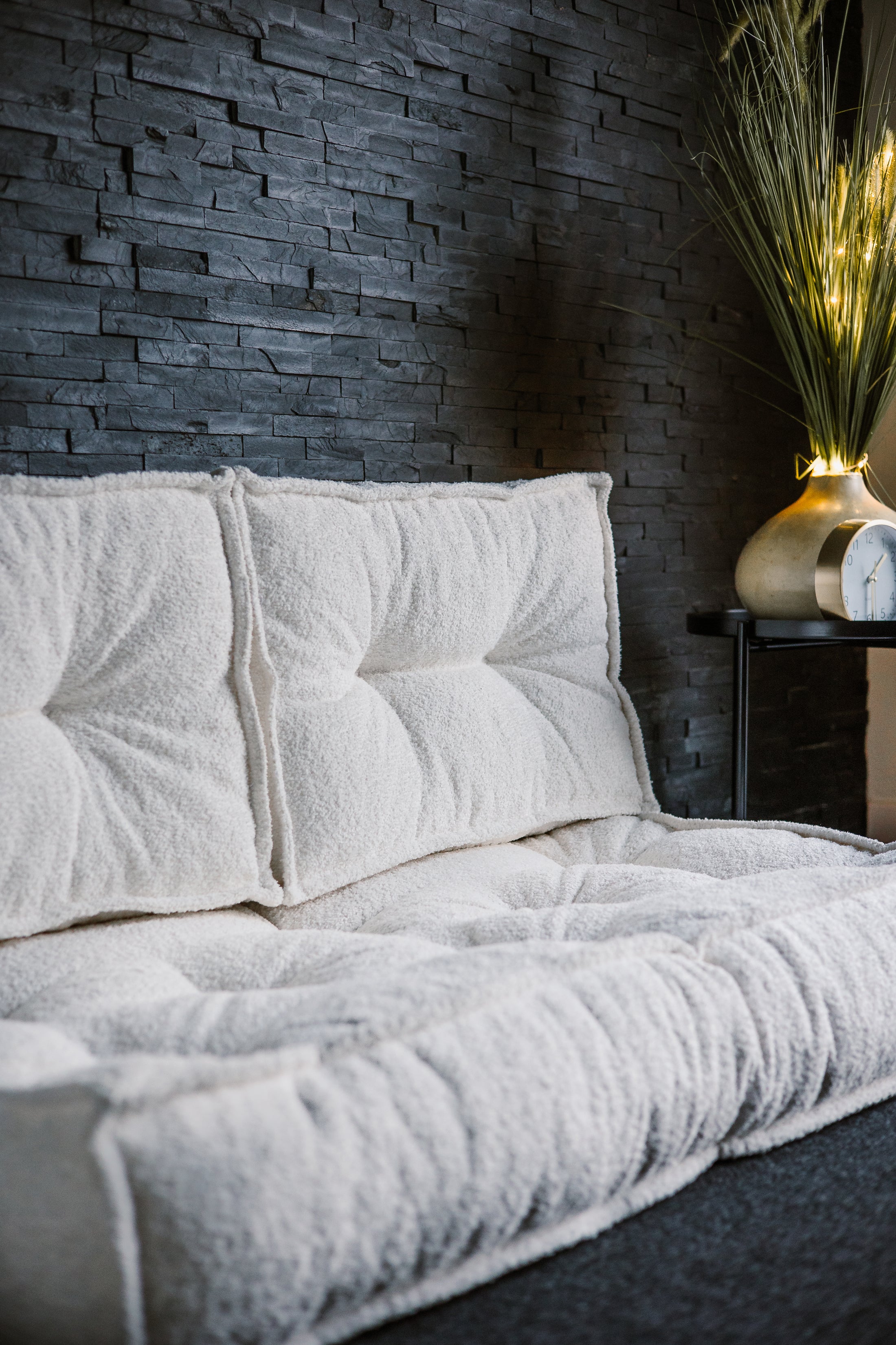 Aspen House and Garden Furniture Cushions - Soft and Durable Boucle Fabric