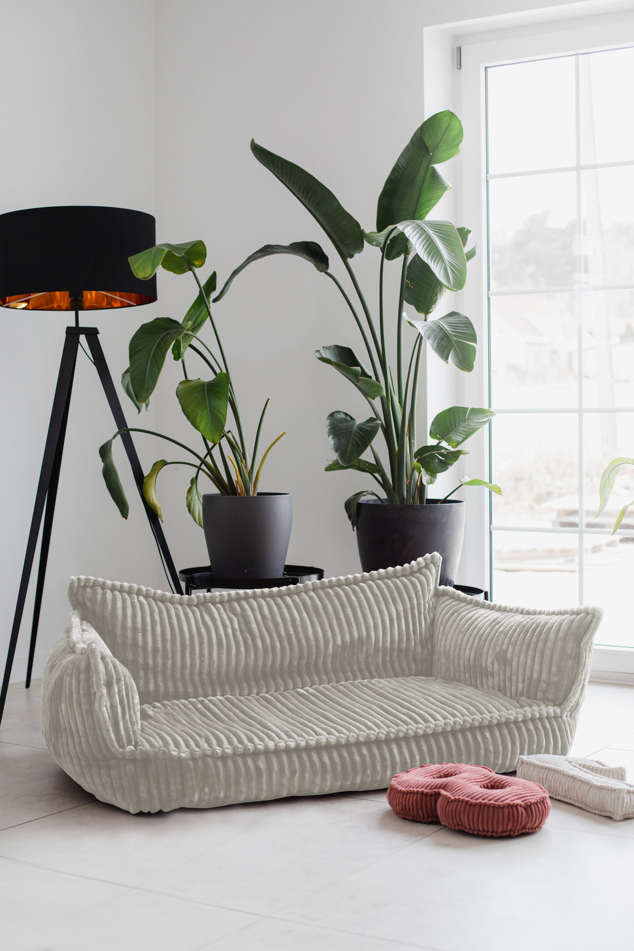 Soft Velvet Corduroy Kids Sofa – Cozy, Comfort & Style for Playful Moments,