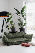 Load image into Gallery viewer, Soft Velvet Corduroy Kids Sofa – Cozy, Comfort & Style for Playful Moments,
