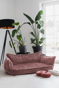 Load image into Gallery viewer, Soft Velvet Corduroy Kids Sofa – Cozy, Comfort & Style for Playful Moments,
