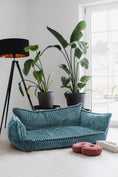 Load image into Gallery viewer, Soft Velvet Corduroy Kids Sofa – Cozy, Comfort & Style for Playful Moments,
