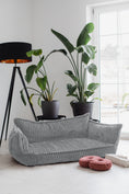 Load image into Gallery viewer, Soft Velvet Corduroy Kids Sofa – Cozy, Comfort & Style for Playful Moments,
