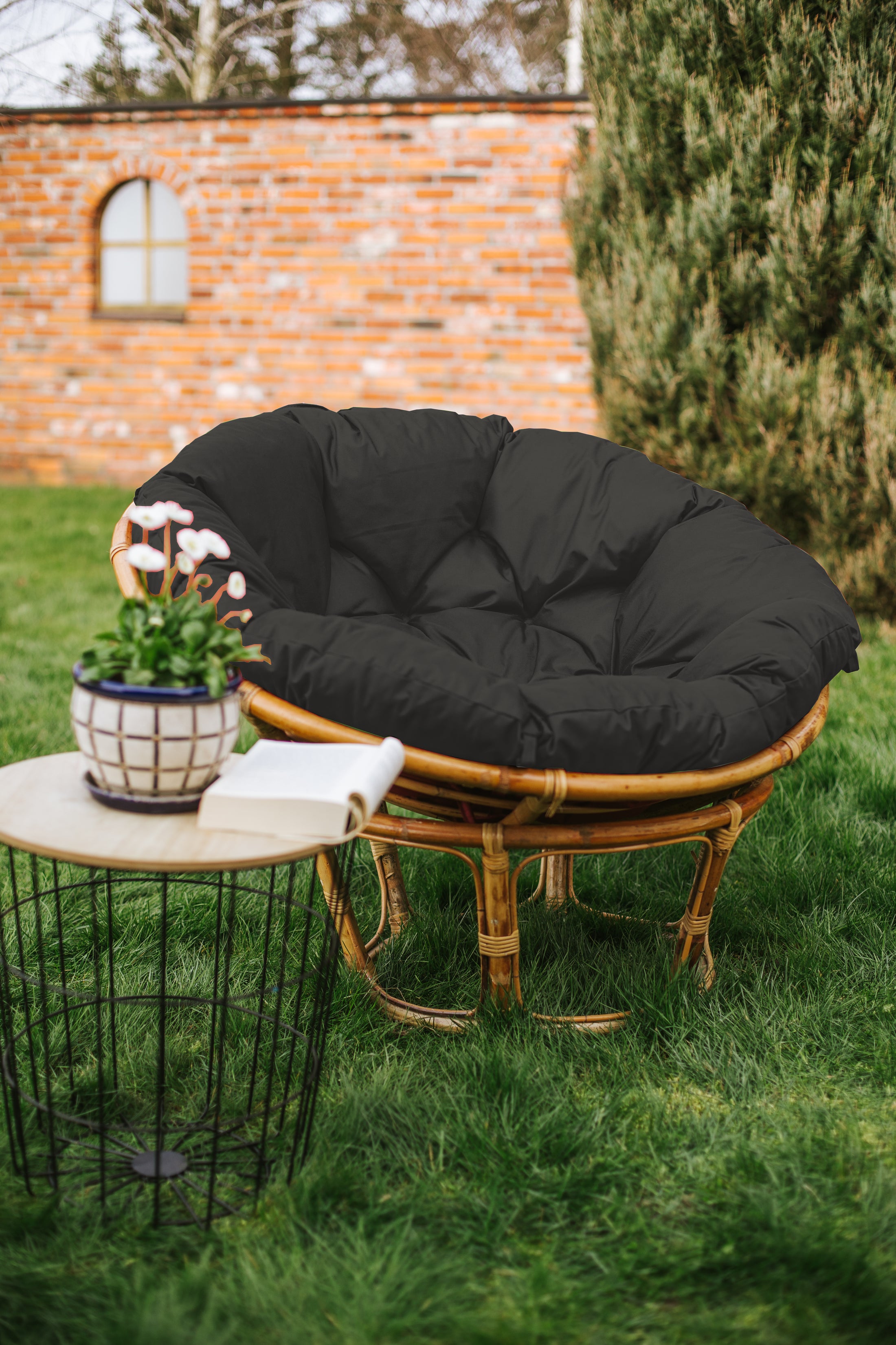 Round cushion for PAPASAN waterproof