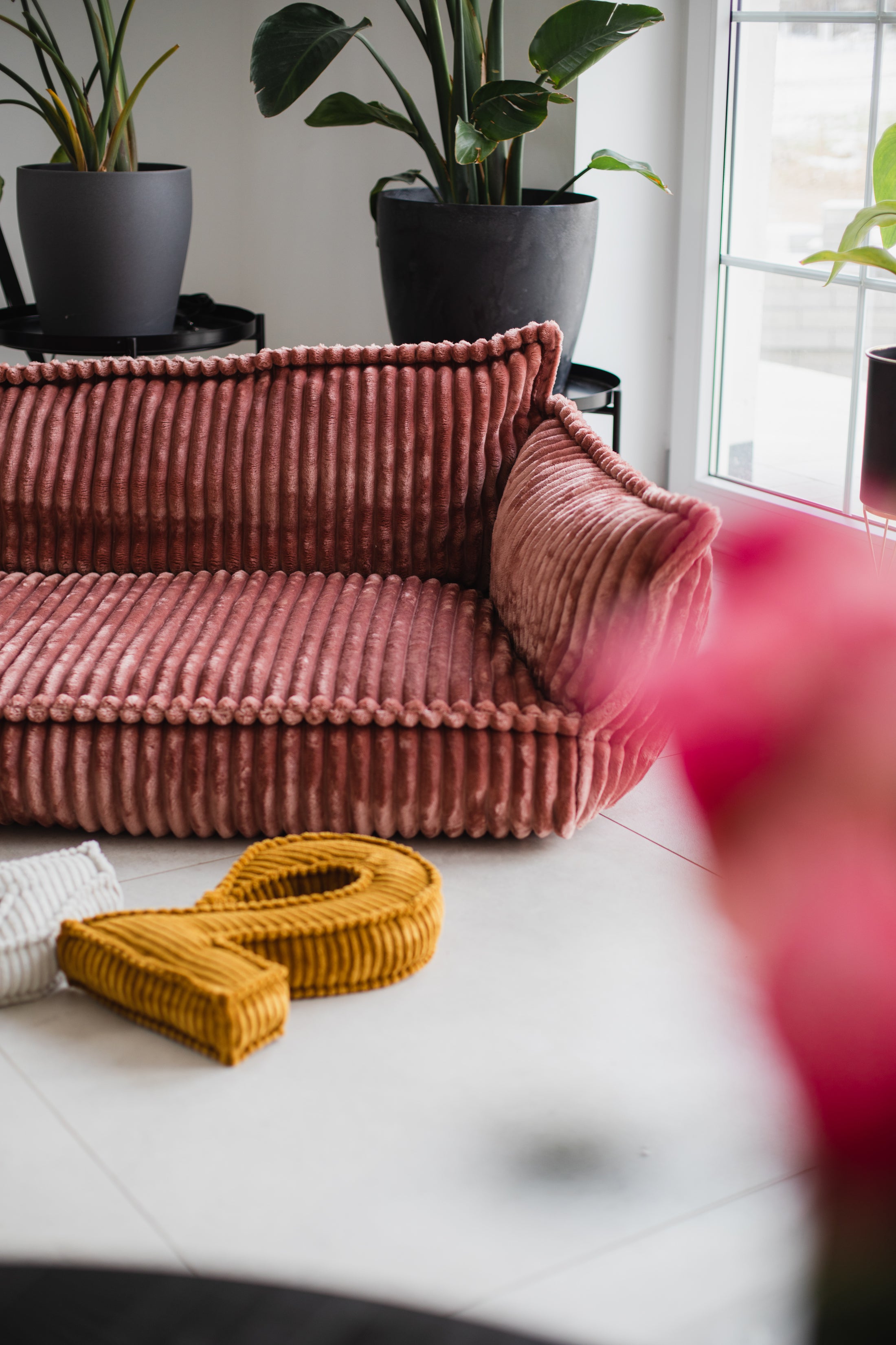 Soft Velvet Corduroy Kids Sofa – Cozy, Comfort & Style for Playful Moments,