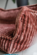 Load image into Gallery viewer, Soft Velvet Corduroy Kids Sofa – Cozy, Comfort & Style for Playful Moments,
