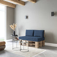 Load image into Gallery viewer, Classic garden cushions for EU pallet furniture
