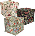 Load image into Gallery viewer, Pouf footrest night meadow
