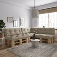 Load image into Gallery viewer, Garden cushions for EU pallet furniture OSLO - UV resistant
