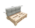 Load image into Gallery viewer, Garden cushions for EU pallet furniture OSLO - UV resistant
